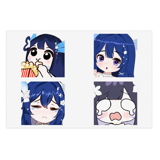 Shari Blue Sticker Pack 1