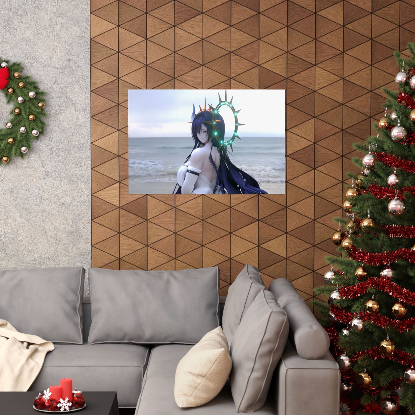 Horizontal Shari Beach Matte Poster