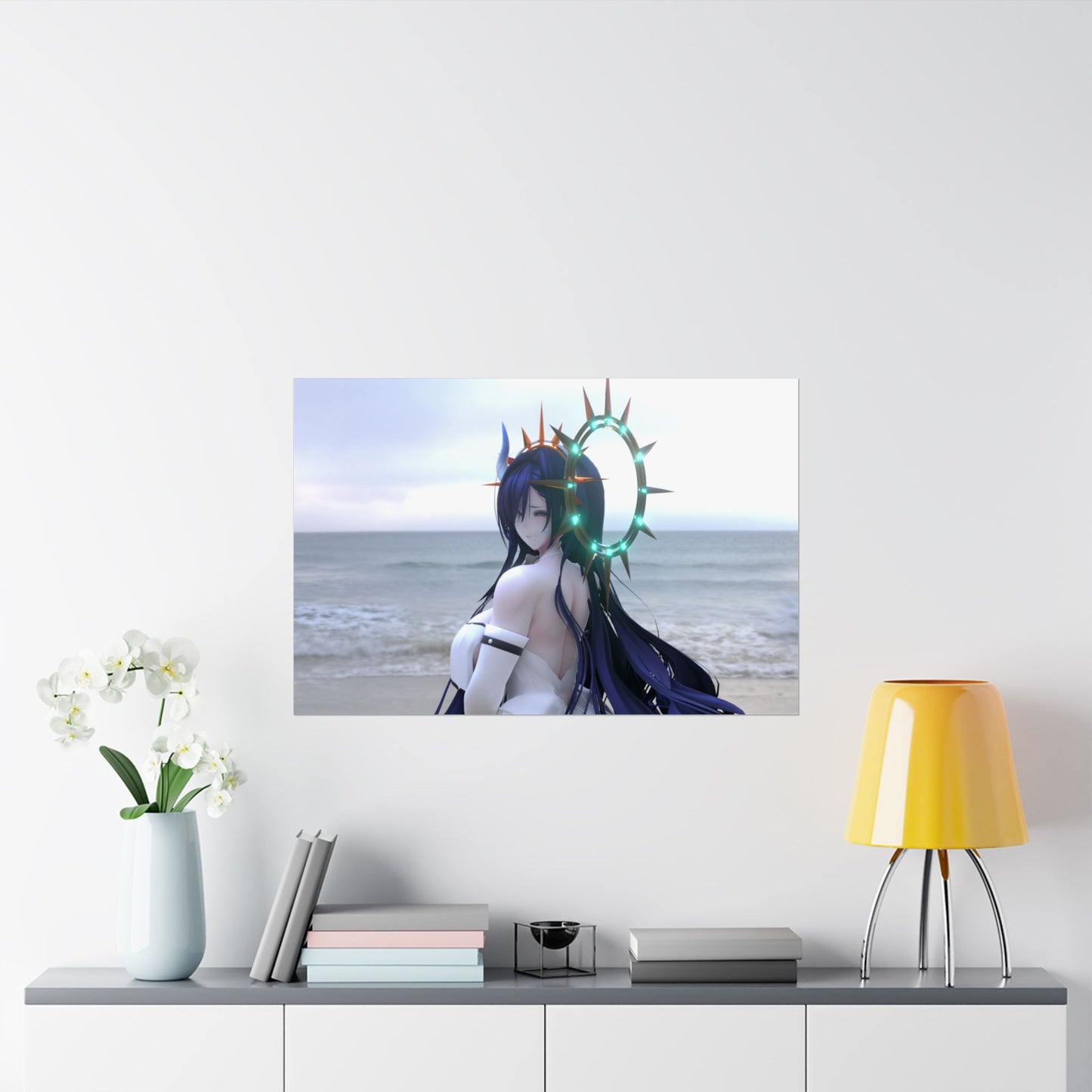 Horizontal Shari Beach Matte Poster