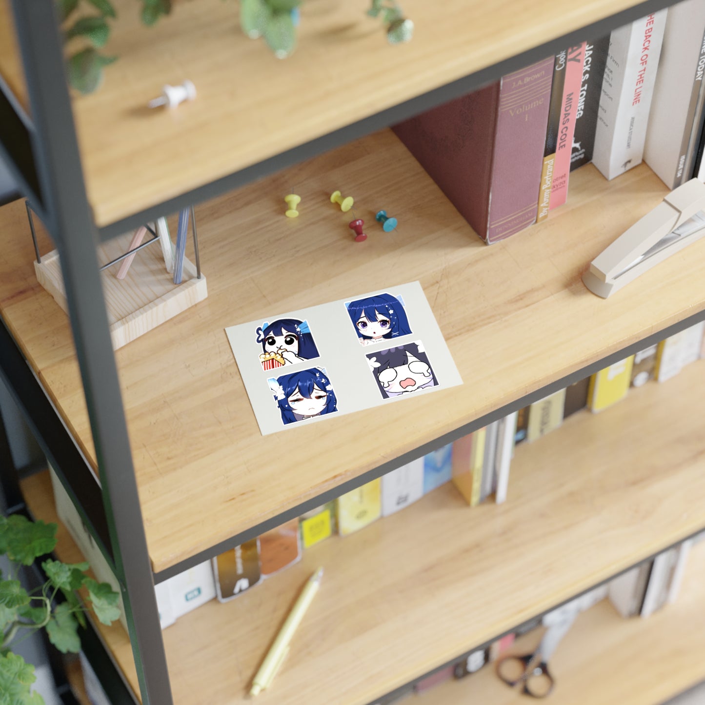 Shari Blue Sticker Pack 1