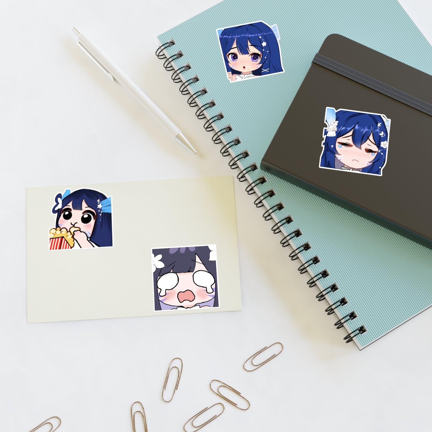 Shari Blue Sticker Pack 1
