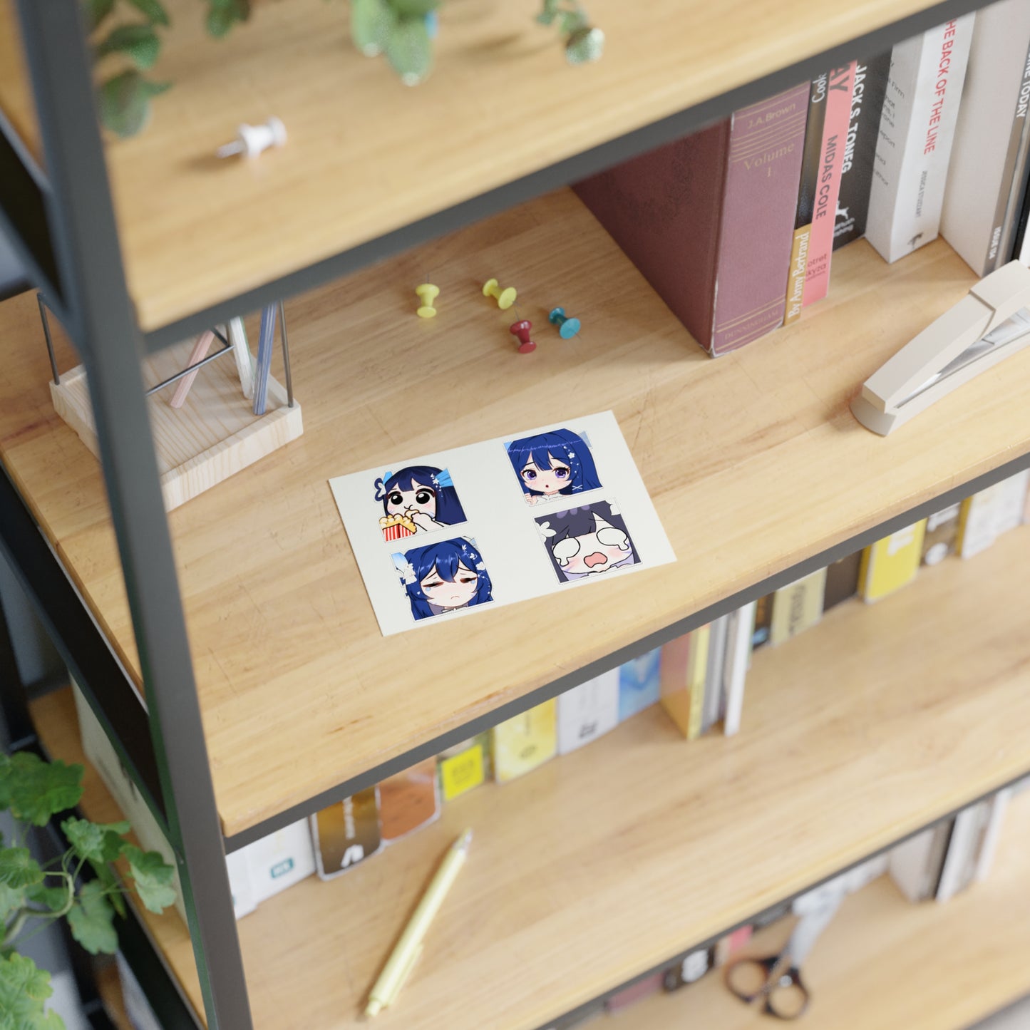 Shari Blue Sticker Pack 1