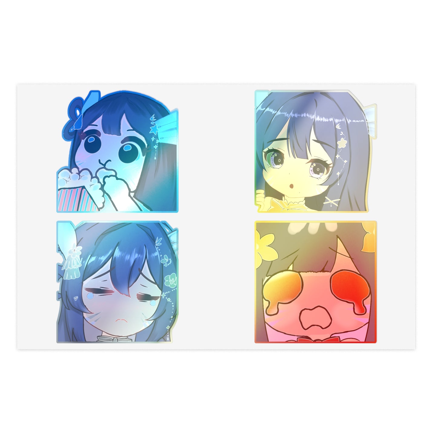 Shari Blue Sticker Pack 1